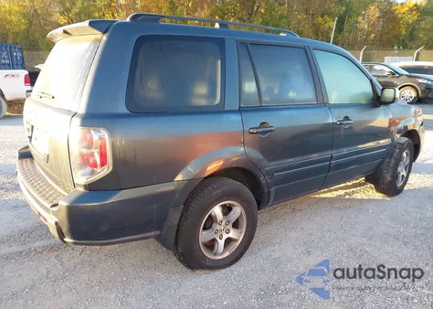 2006 Honda Pilot Ex-L from USA, damaged, VIN 5FNYF28536B010769